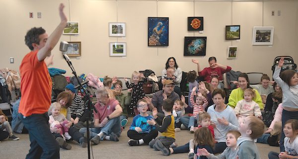Evan Haller brings music day to the WPL