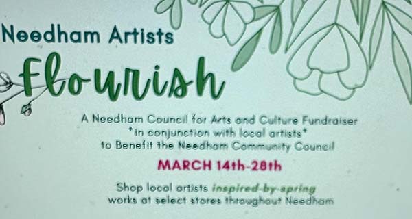 Needham Artists Flourish with upcoming fundraiser