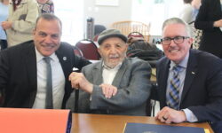 Atkins awarded Boston Post Cane