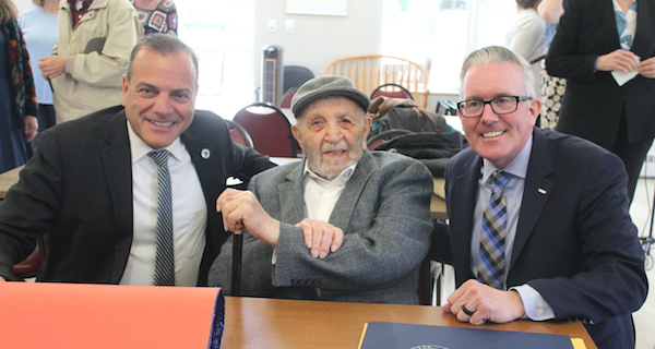 Atkins awarded Boston Post Cane