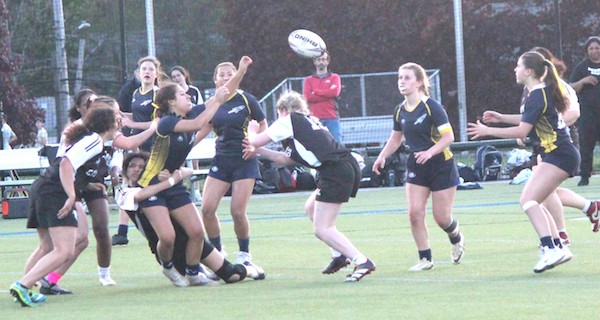 Rockets’ rugby wins big on senior night