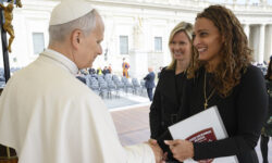BSS principal meets Pope Leo XIV