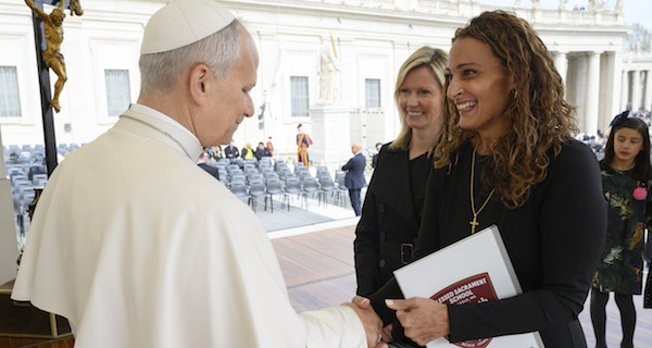 BSS principal meets Pope Leo XIV