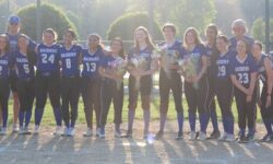 Softball celebrates senior night