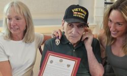 ‘Purple Heart Community’ honors Vietnam veteran