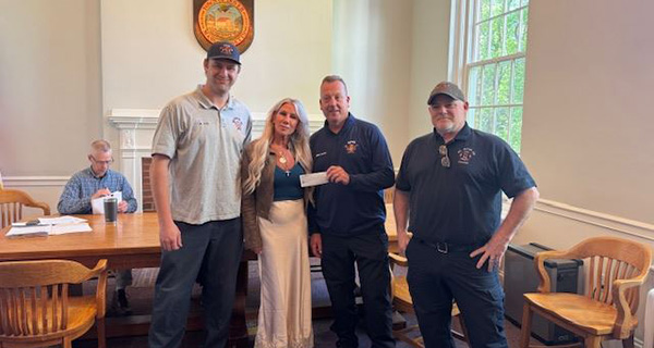 Dover Fire receives $40K donation