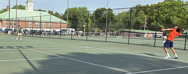 Walpole aces Westwood in first round of tennis playoffs