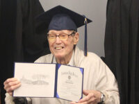 Needham veteran receives diploma following 100th birthday