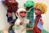Puppet Exhibit at Gorse Mill Gallery