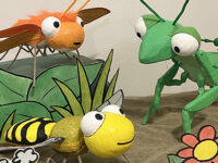 Puppet Exhibit at Gorse Mill Gallery