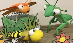 Puppet Exhibit at Gorse Mill Gallery