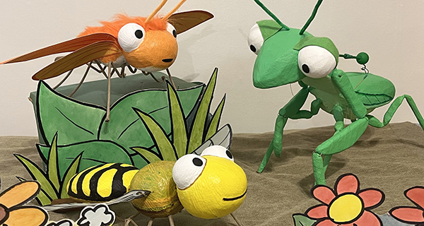 Puppet Exhibit at Gorse Mill Gallery
