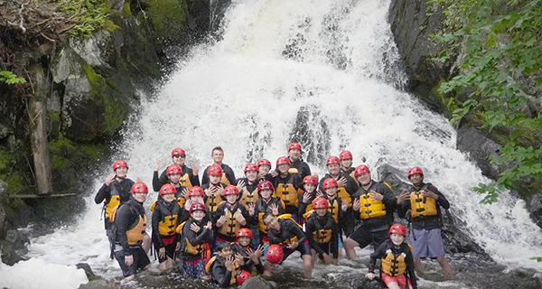 Troop 44 takes Whitewater Rafting Trip