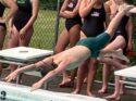 Westwood makes a splash in summer swim