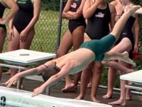 Westwood makes a splash in summer swim
