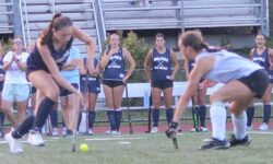 Field hockey wins big in scrimmage