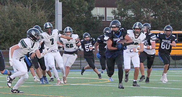 Raiders’ football triumphs in nailbiter